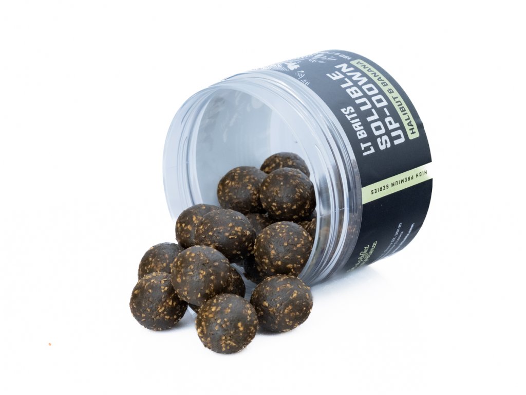 Boilies LT Baits Soluble Up-Down Halibut & Banana 150g 20mm