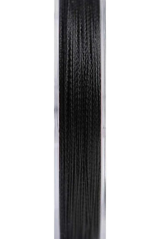 Ujímaný šokový návazec Spomb Tapered Braided Leader Black 3x10m 0,38/0,20mm
