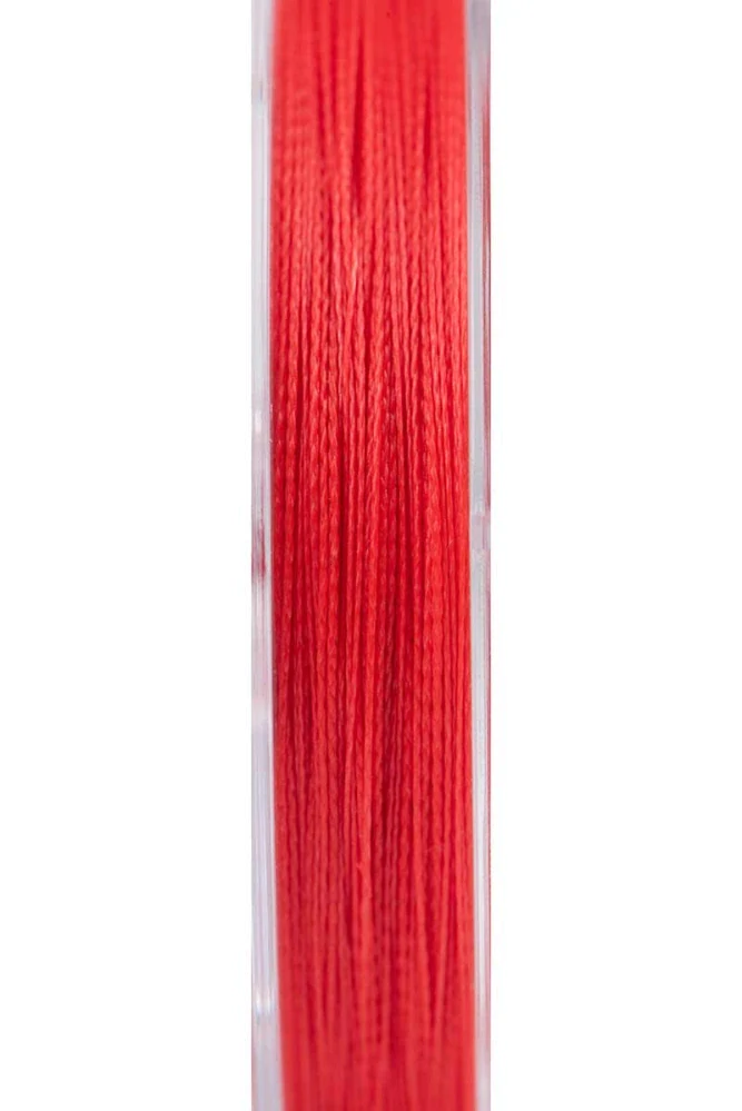 Ujímaný šokový návazec Spomb Tapered Braided Leader Red 3x10m 0,38/0,20mm