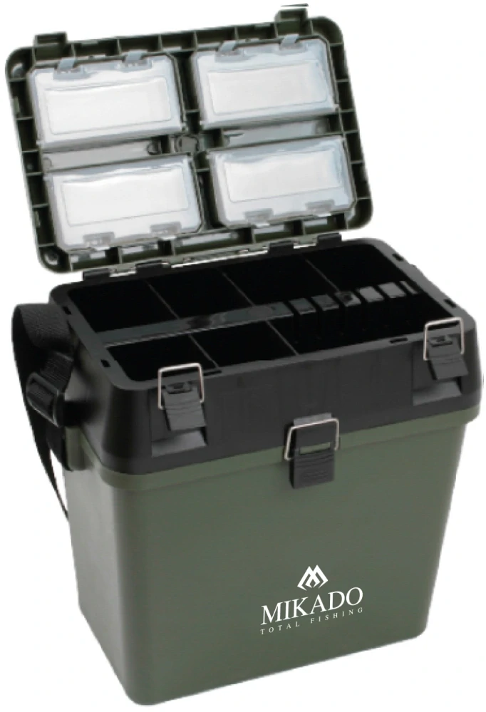 Sedací box Mikado ABM-317 37×24×37,5cm zelený