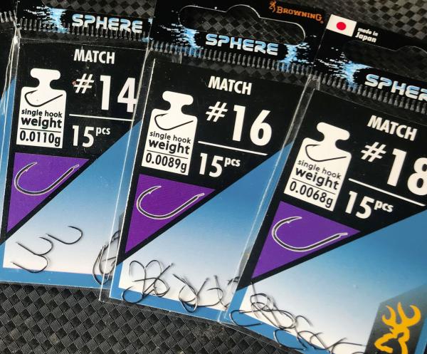 Háčky Browning Sphere Match 15ks #8