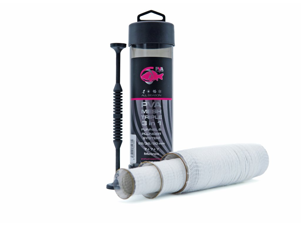 PVA punčocha + plnič PVA Hydrospol 3v1 25+35+50mm 7+7+7m