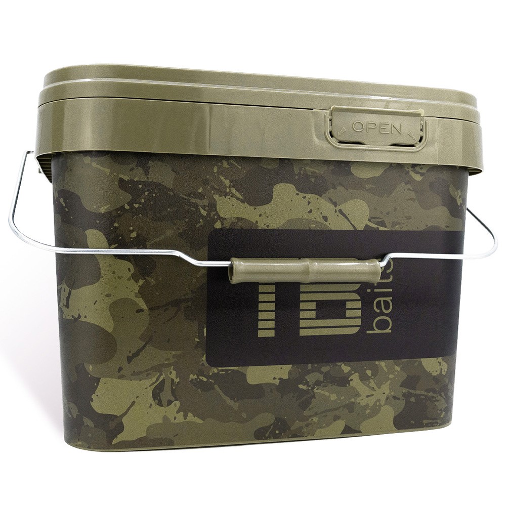 Kbelík TB Baits Carp Camo Premium 10l