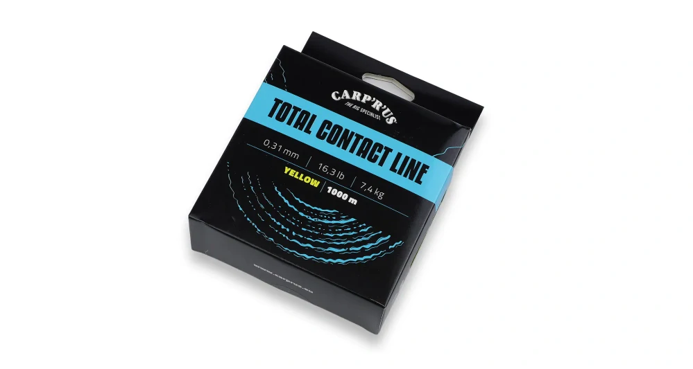 Vlasec Carp´R´Us Total Contact Line Yellow 1000m 0,35mm 9,3kg