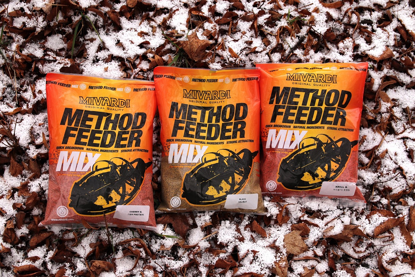 Method feeder mix Mivardi Black Halibut 1kg