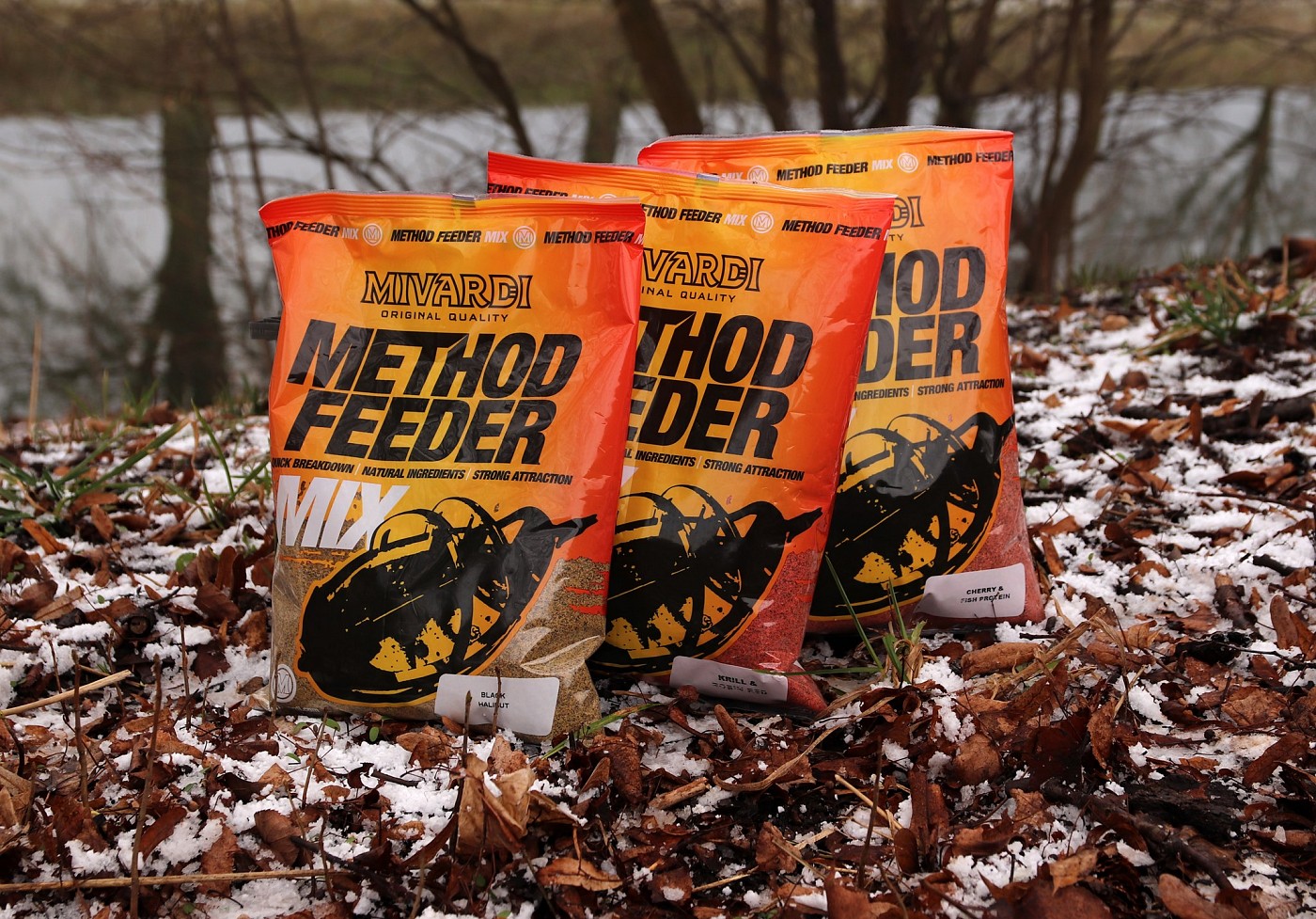 Method feeder mix Mivardi Black Halibut 1kg