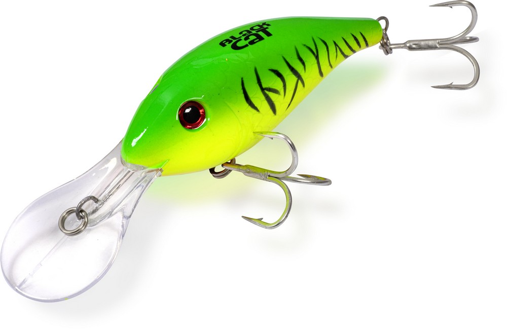 Wobbler Black Cat Cranker 50g 16cm firetiger potápivý