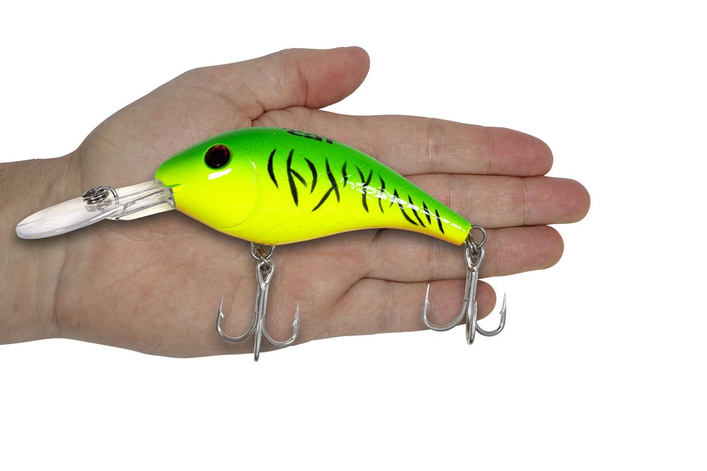 Wobbler Black Cat Cranker 50g 16cm firetiger potápivý