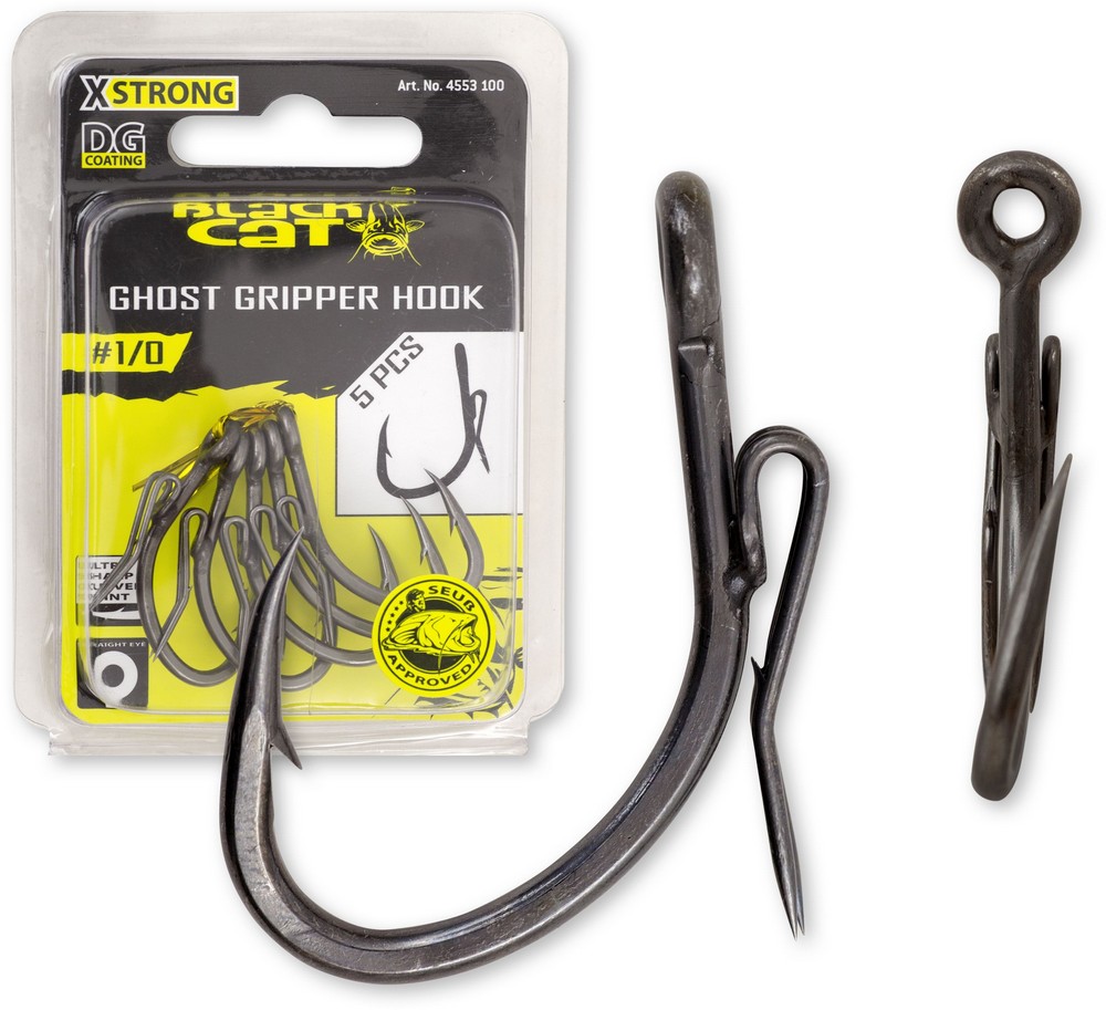 Háček Black Cat Ghost Gripper DG 5ks #2/0
