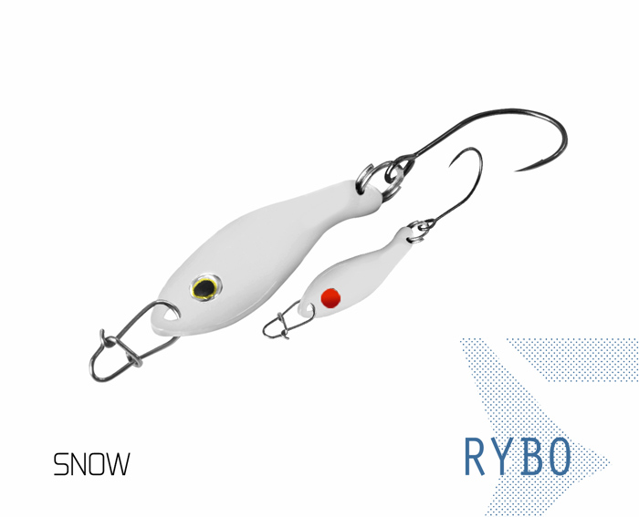 Plandavka Delphin RYBO 2,5cm 0,5g Snow