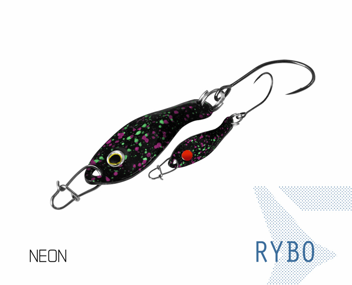 Plandavka Delphin RYBO 2,5cm 0,5g Neon