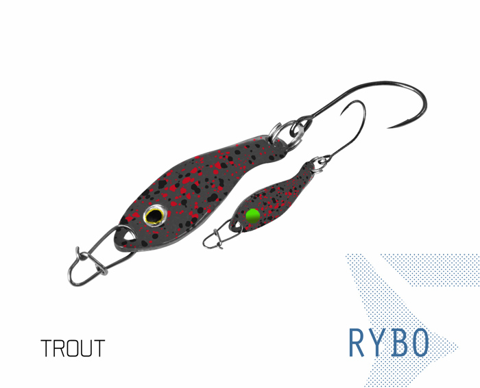 Plandavka Delphin RYBO 2,5cm 0,5g Trout