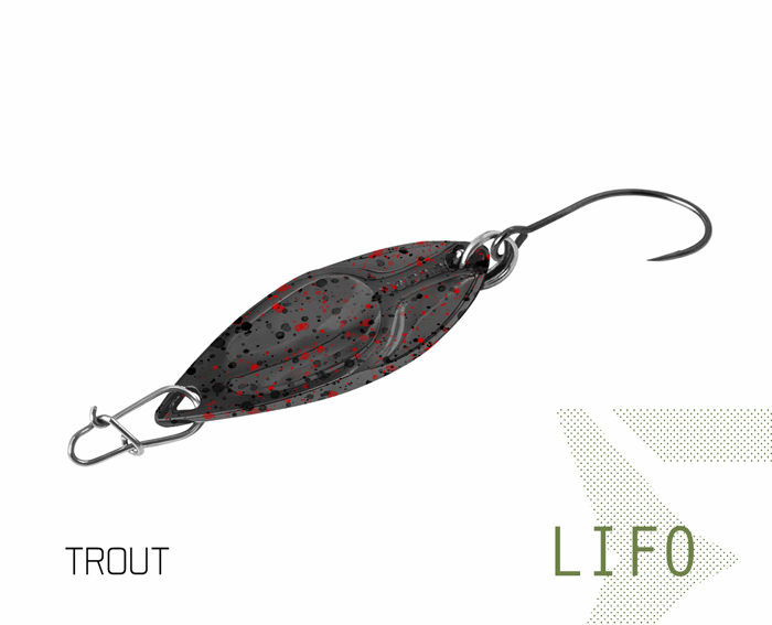 Plandavka Delphin LIFO 2,7cm 2,5g Trout