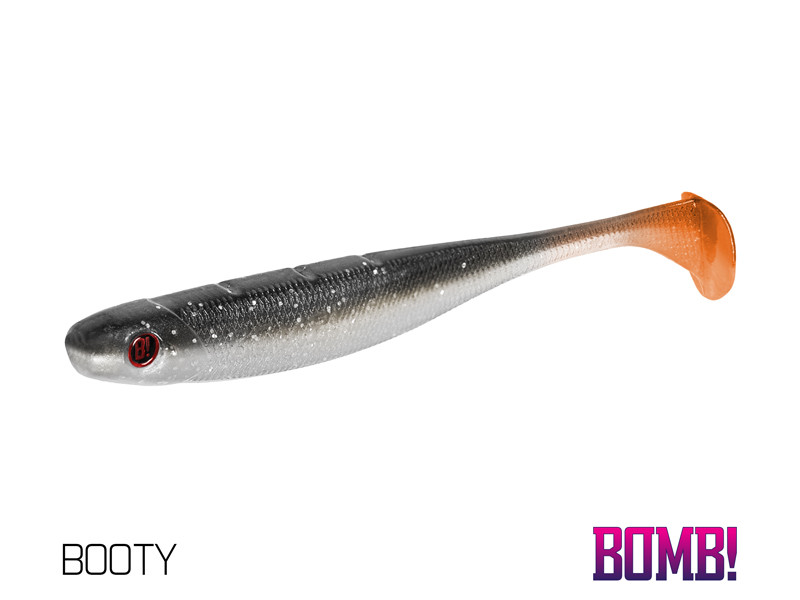 Umělá nástraha Delphin BOMB! Rippa 5ks 8cm BOOTY