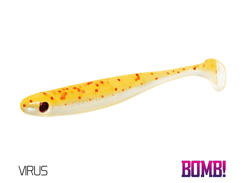 Umělá nástraha Delphin BOMB! Rippa 5ks 8cm VIRUS