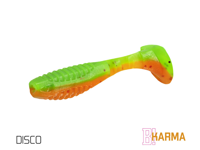 Umělá nástraha Delphin KARMA UVs 5ks 8cm DISCO