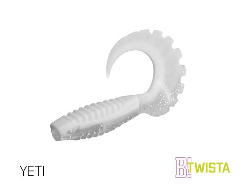 Umělá nástraha Delphin TWISTA UVs 5ks 10cm YETI