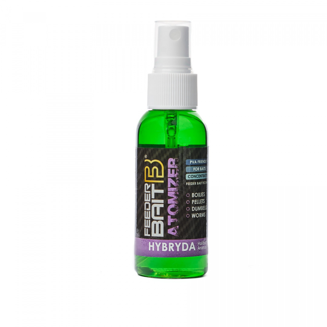 Posilovač FeederBait Atomizer 50ml Hybryda - Ananas/Halibut
