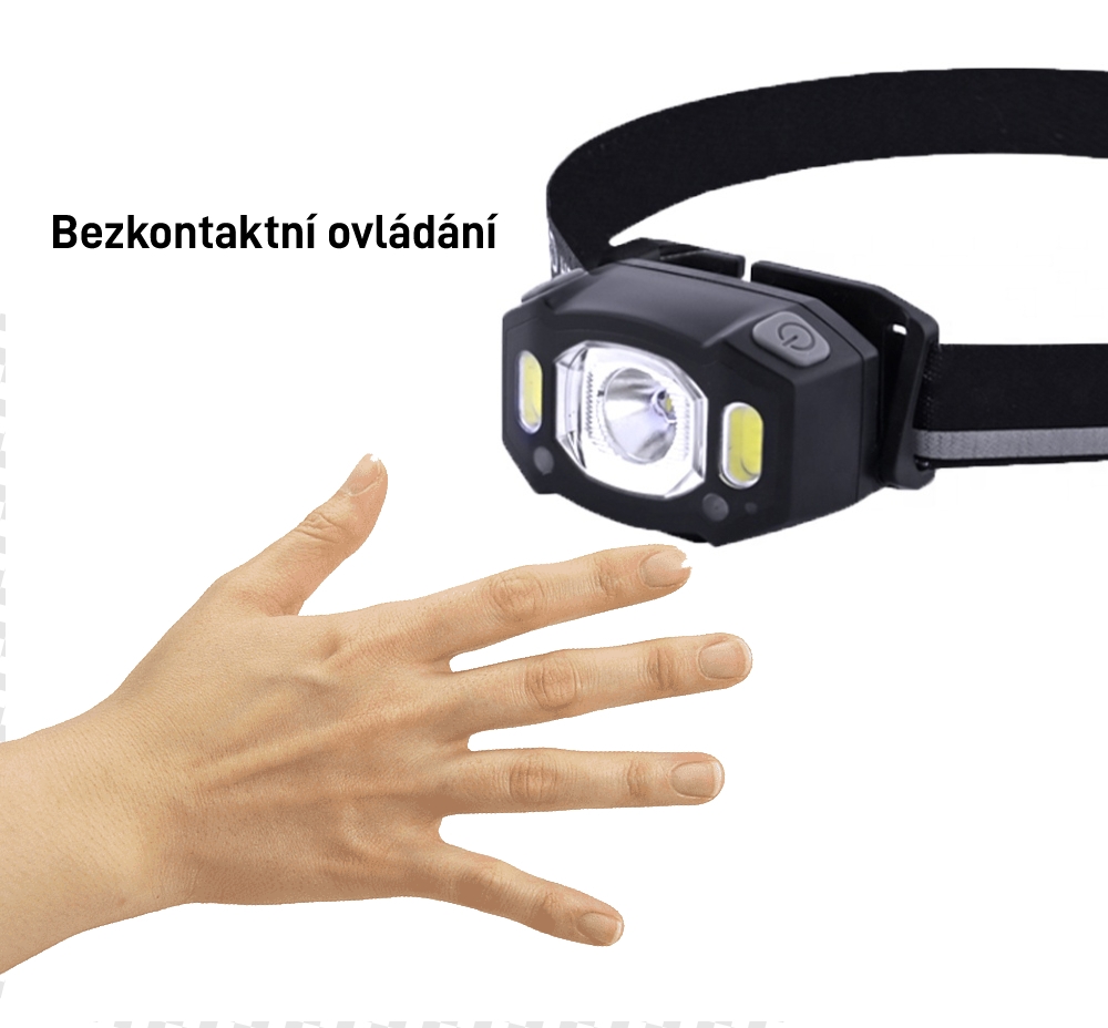 Čelovka FLACARP HL1200C nabíjecí