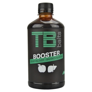 Booster TB Baits Peach Liver 500 ml