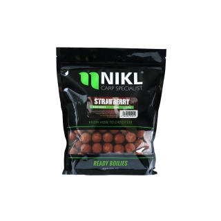 Boilies NIKL Strawberry 30mm 1kg