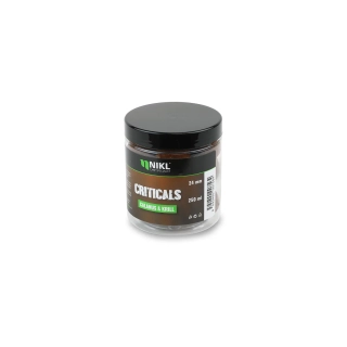 Vyvážené boilie NIKL Criticals Calanus & Krill 18mm 250ml