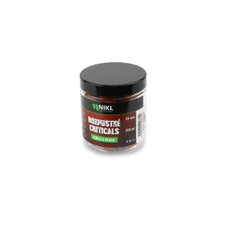 Rozpustné boilie NIKL Criticals Chilli & Peach 250ml 14mm