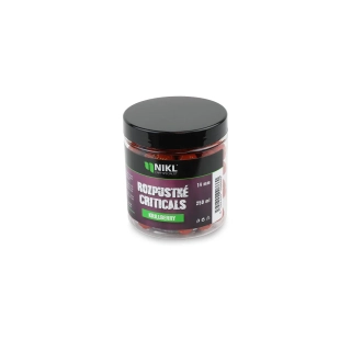 Rozpustné boilie NIKL Criticals KrillBerry 250ml 24mm
