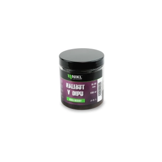 Pelety Black Halibut v dipu NIKL Krill Berry 15+20 mm 250 g