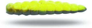 Gumová nástraha Magic Trout B-Maggot Česnek 2,5cm 10ks žlutá/černá