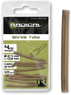 Smršťovací hadička Radical Shrink Tube 2,4mm/0,8mm Camo/Green 10ks
