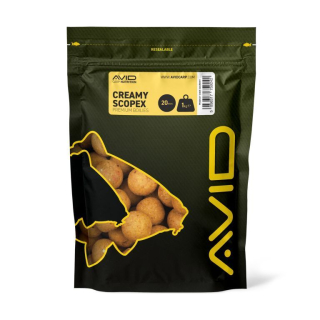 Boilies Avid Carp Premium Creamy Scopex 1kg 20mm