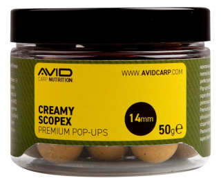 Pop-Up Avid Carp Premium Creamy Scopex 50g 14mm