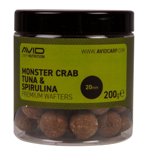 Wafters Avid Carp Premium Monster Crab Tuna & Spirulina 200g 20mm
