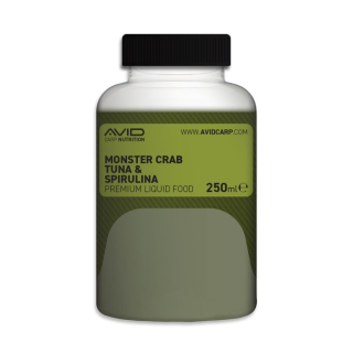 Booster Avid Carp Premium Monster Crab Tuna & Spirulina 250ml