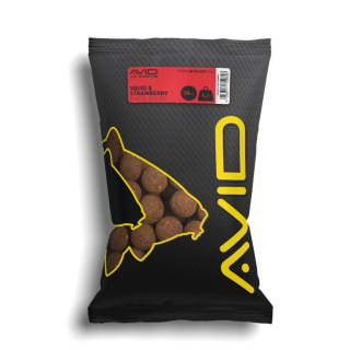 Boilies Avid Carp Classic Squid & Strawberry 1kg 20mm