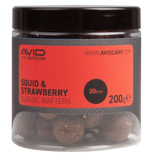 Wafters Avid Carp Classic Squid & Strawberry 200g 20mm