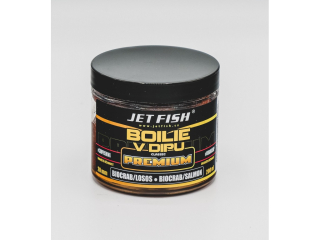 Boilie v dipu JetFish Premium Clasicc 200ml 20mm Biocrab/Losos