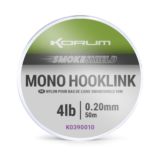 Vlasec Korum Smokeshield Mono Hooklink 50m 10lb 0,28mm
