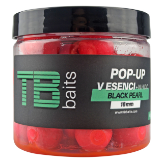 Plovoucí boilie TB Baits Pop-Up Black Pearl + NHDC 65g 16mm