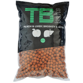 Boilies TB Baits Peach Liver 10kg 24mm