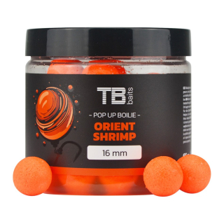 Plovoucí boilie TB Baits Pop-Up Orient Shrimp + NHDC 65g 12mm