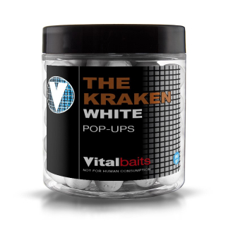Pop-Up Vitalbaits The Kraken White 14mm 80g
