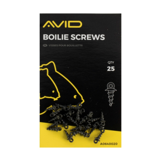 Vrtáčky Avid Carp Outline Boilie Screws 25ks