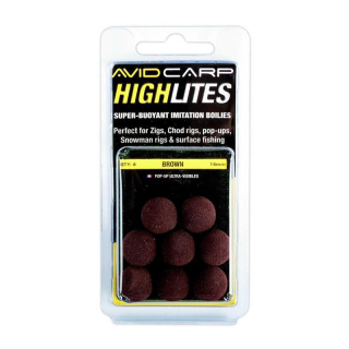 Umělá nástraha Avid Carp High Lites 14mm Brown