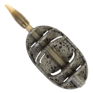 Krmítko Preston ICS In-line Dura Flat Method Large 45g