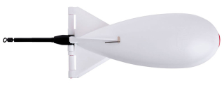 Zakrmovací raketa Spomb Midi X bílá