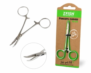 Pean zahnutý ZFISH Forceps Curved 10cm