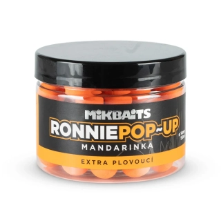 Plovoucí boilie Mikbaits Ronnie Pop-Up 14mm 150ml Mandarinka