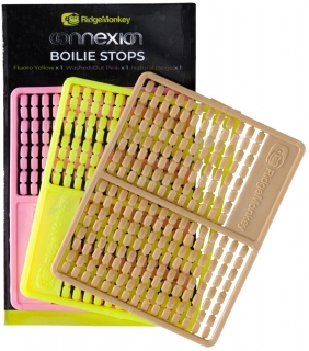 Zarážky RidgeMonkey ConneXion Boilie Stops Multi Colours